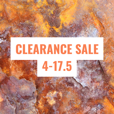 Clearance sale.