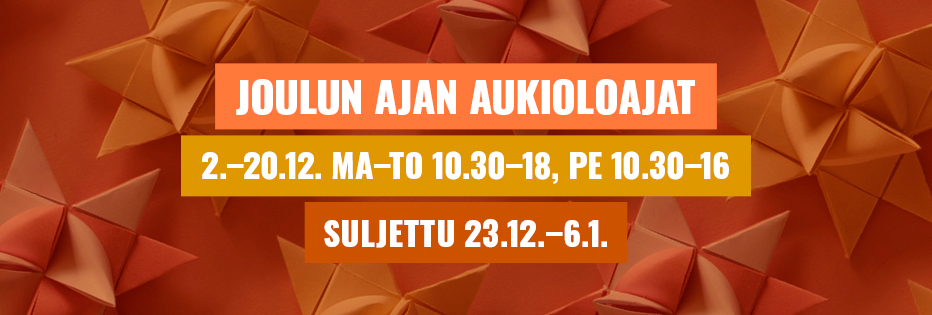 Joulun aukioloajat.