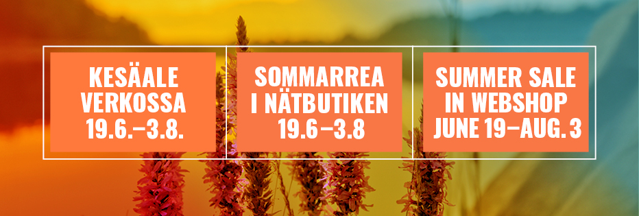 Summer sale text.