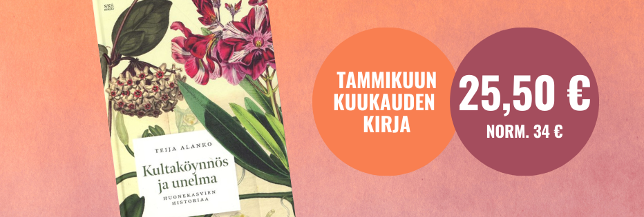 Kuukauden kirja teksti.