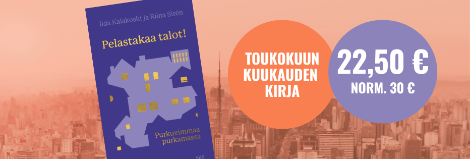 Kuukauden kirja teksti.