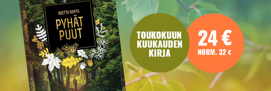 Kuukauden kirja teksti.
