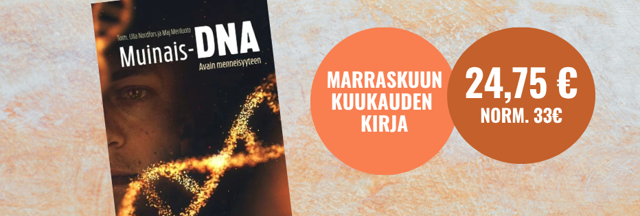 Kuukauden kirja teksti.