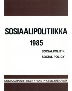 Sosiaalipolitiikka 10 (Spy,1985)