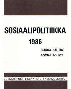 Sosiaalipolitiikka 11 (Spy,1986)
