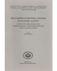 Regularities of sectoral changes in economic activity