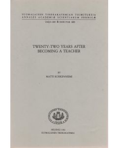 Twenty-two years after becoming a teacher
