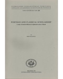Porthan and classical scholarship