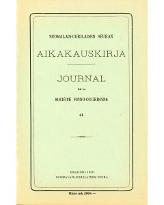 Suomalais-Ugrilaisen Seuran Aikakauskirja 61
