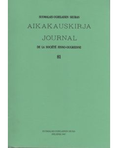 Suomalais-Ugrilaisen Seuran Aikakauskirja 81