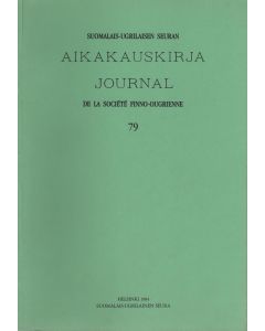 Suomalais-Ugrilaisen Seuran Aikakauskirja 79