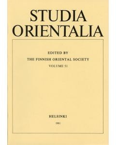 Studia Orientalia 51