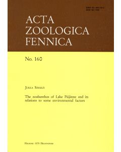 Zoobenthos of Lake Päijänne and Its Relations to Some Environmental Factors