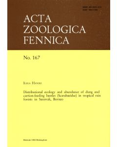 Distributional Ecology and Abundance of Dung and Carrion-Feeding Beetles (Scarabaeidae) in Tropical Rain Forest in Sarawak, Borneo
