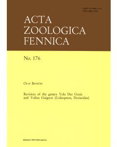 Revision of the Genera Yola Des Gozis and Yolina Guignot (Coleoptera, Dytiscidae)