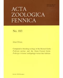 Comparative Breeding Ecology of the Horned Grebe Podiceps Auritus and the Great Crested Grebe Podiceps Cristatus: Archipelago Versus Lake Habitats