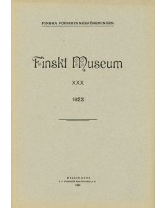 Finskt Museum 1923