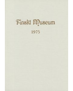 Finskt Museum 1975
