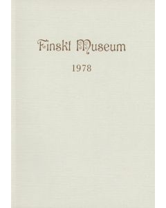 Finskt Museum 1978