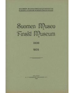 Suomen Museo - Finskt Museum 1925 (32)