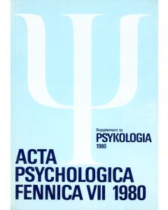 Acta Psychologica Fennica 7