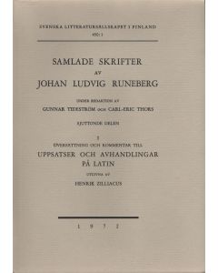 Samlade skrifter av Johan Ludvig Runeberg