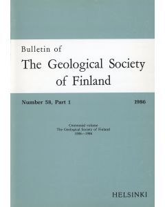Bulletin of the Geological Society of Finland 1986:1