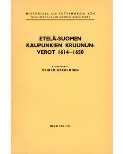 Etelä-Suomen kaupunkien kruununverot 1614 - 1650
