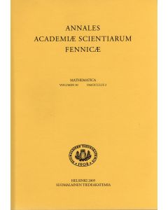 Annales Academiae Scientiarum Fennicae. Mathematica 30:2