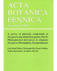 survey of phenolic compounds in Dryopteris and related fern genera