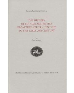 History of Finnish Aesthetics from the Late 18th Century to the Early 20th Century