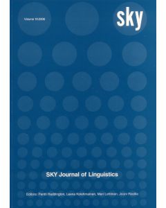 SKY Journal of Linguistics 19