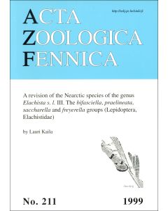 revision of the Nearctic species of the genus Elachista s.l. (kurs.) III