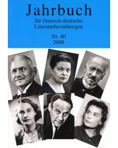 Jahrbuch für finnisch-deutsche Literaturbeziehungen 40 / 2008