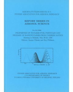 Properties of Nuclear Fuel Particles and Release of Radionuclides from Carrier Matrix
