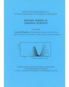 Experimental and theoretical study of liquid-solid phase transitions in finely divided aqueous systems