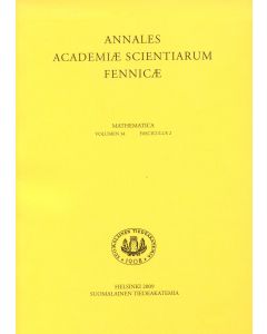 Annales Academiae Scientiarum Fennicae. Mathematica 34:2