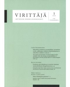 Virittäjä 2010:1