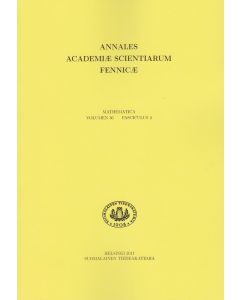 Annales Academiae Scientiarum Fennicae. Mathematica 36:2