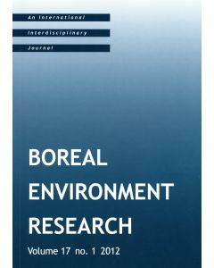 Boreal Environment Research 2012:1