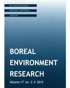 Boreal Environment Research 2012:3-4