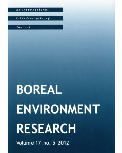 Boreal Environment Research 2012:5