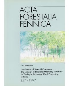 Late-Industrial Sawmill Customers