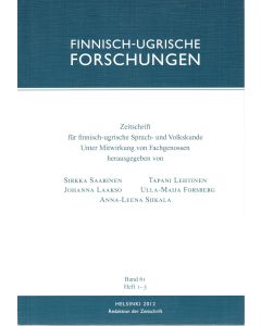 Finnisch-Ugrische Forschungen 61:1–3