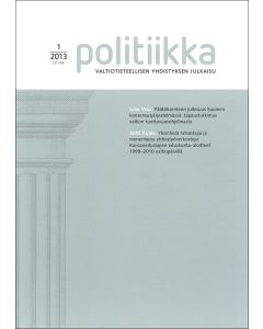 Politiikka 2013:1