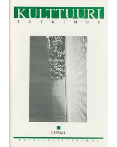Kulttuurintutkimus 1992:4