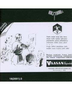 Kulttuurintutkimus 2001:3