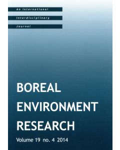 Boreal Environment Research 2014:4