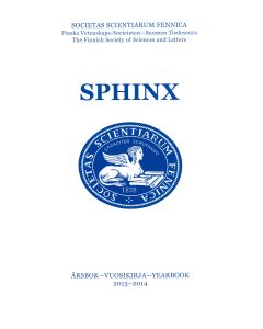 Sphinx 2013–2014