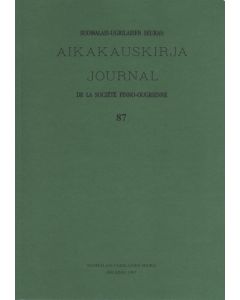 Suomalais-Ugrilaisen Seuran Aikakauskirja 87